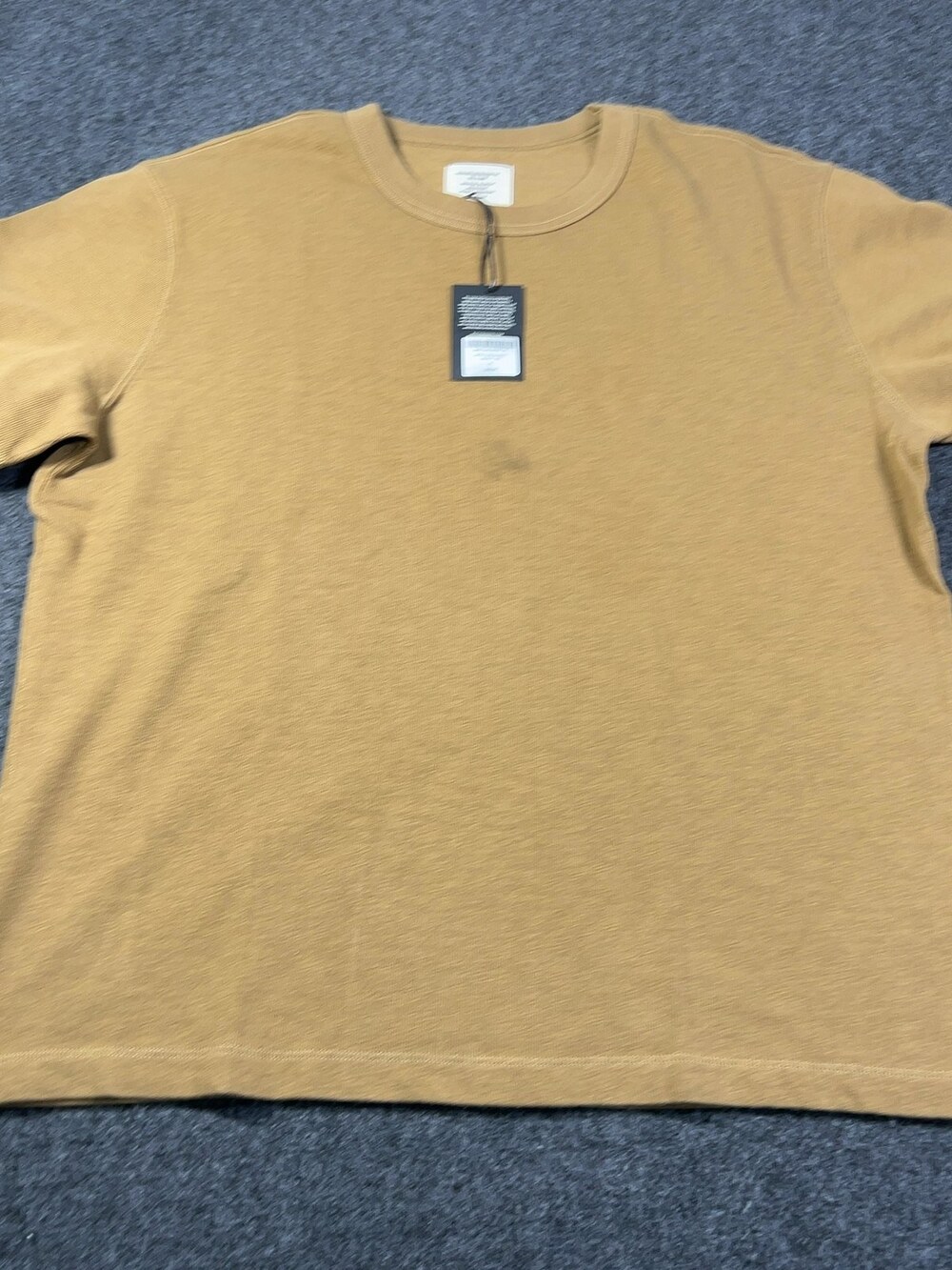 Buck Mason Spelt Field-Spec Cotton Heavy Tee Mens Sz XL NWI Msrp55 [ME22]